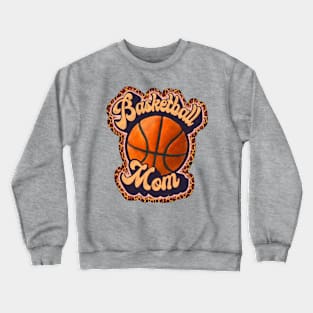 Basketball mom Crewneck Sweatshirt